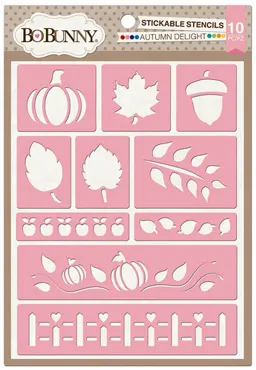 Schablonen-Stickable Stencils - Autumn Delight