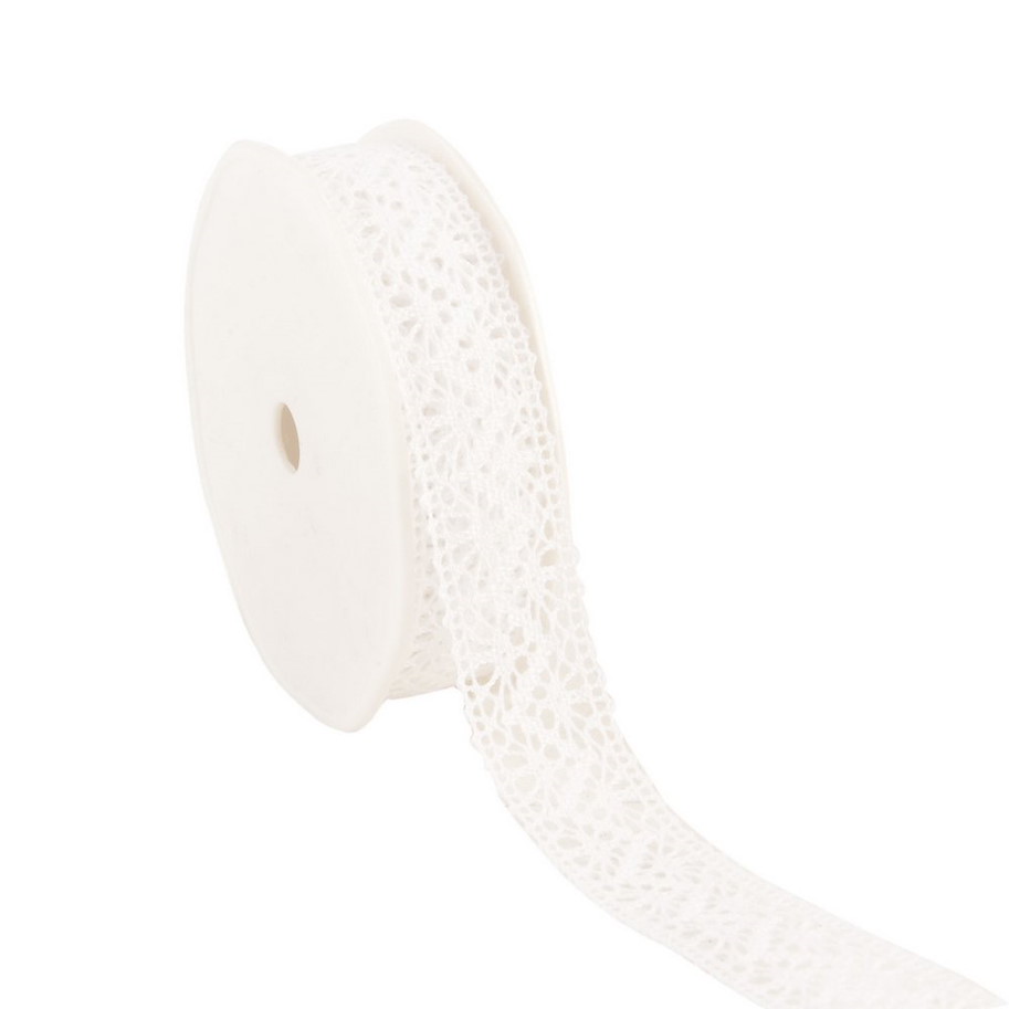 Band gehäkelt - weiss