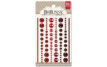 Double Dot Ruby Red Jewels