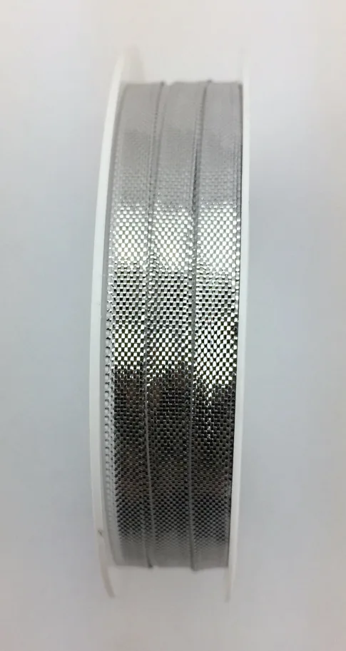 Geschenkband Silber