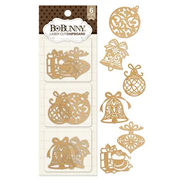Laser Cut Chipboard Ornaments