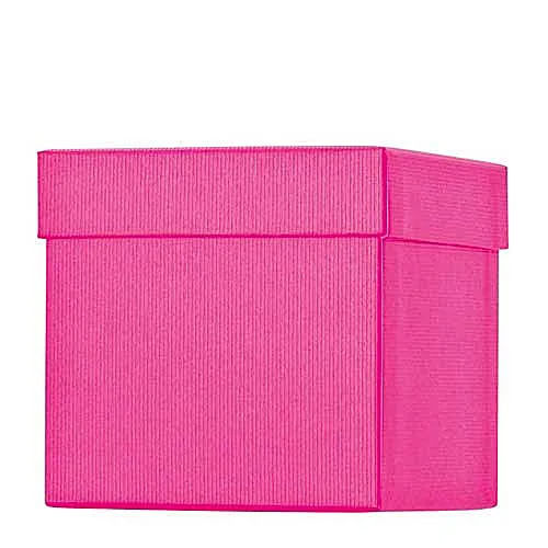 Geschenk-Box Cube Pink