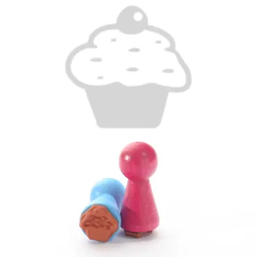 Ministempel Cupcake