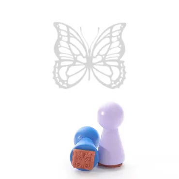 Heindesign Motivstempel Titel: Ministempel · Schmetterling