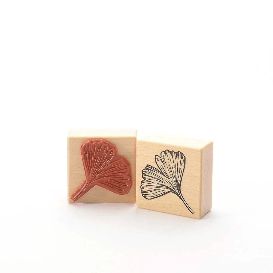 Motivstempel-Grosses Gingkoblatt