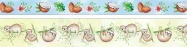 Masking Tape-Faultier 2er Set
