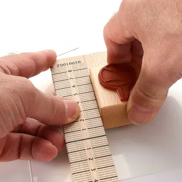 Stempel-Anlegewinkel 20 cm