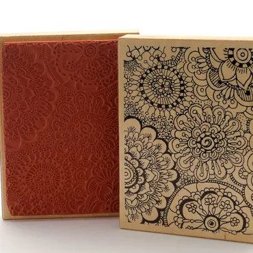 Motivstempel - Mandala Musterseite