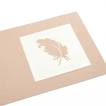 Judi-Kins Schablone - Feder