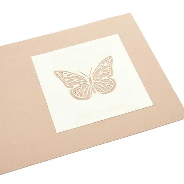 Schablone - Schmetterling