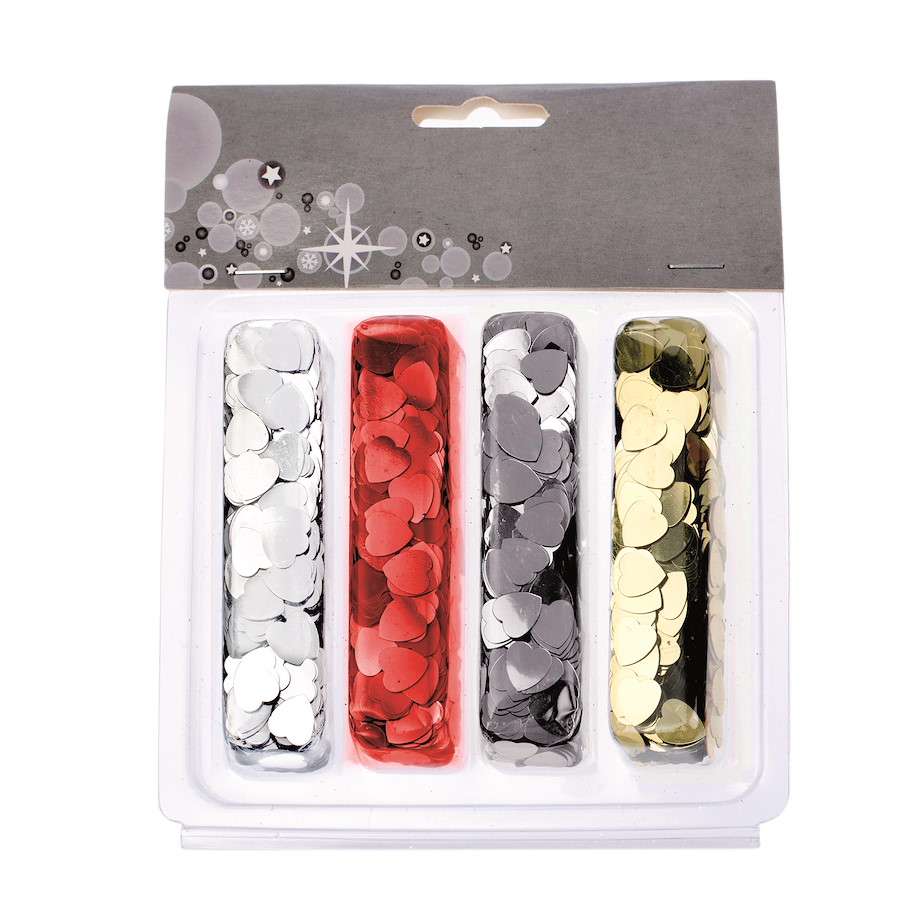 Pailletten " Herzen "