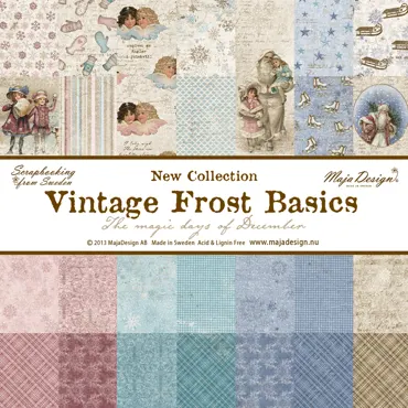Scrapbooking - Paper " Vintage Frost Basics "674