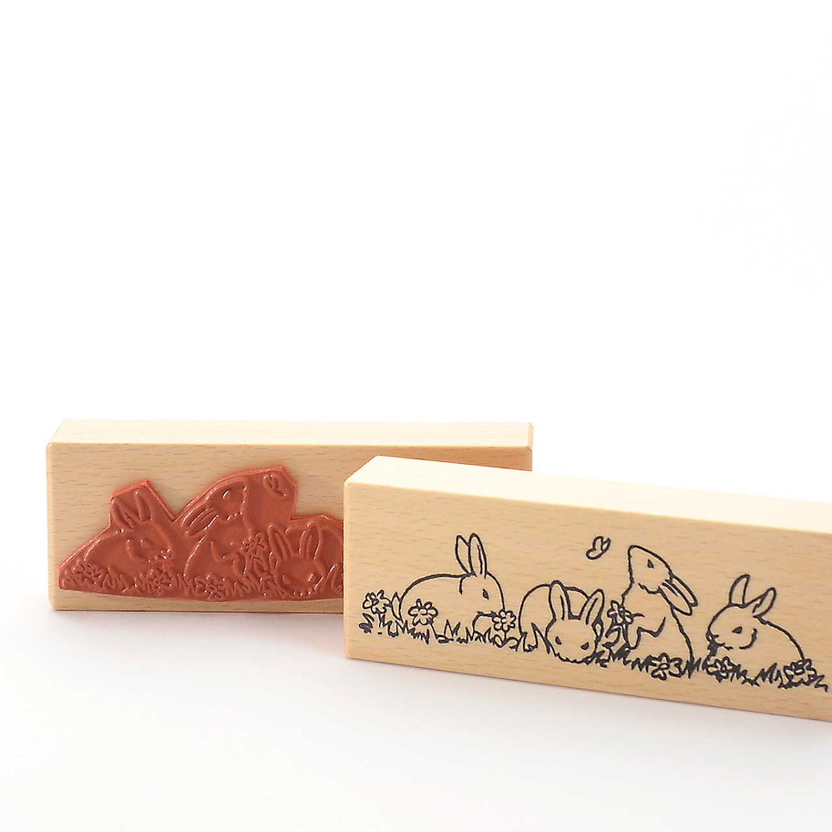 Motivstempel - Hasenbande