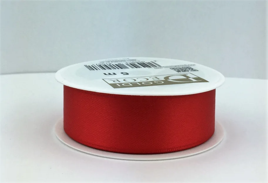 Satin-Geschenkband - Rot