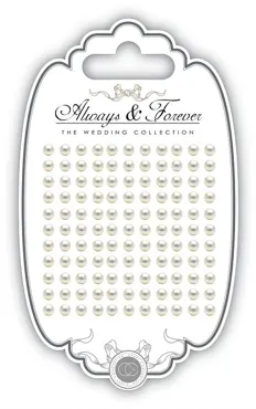 Always & Forever - Adhesive Pearls - 5mm