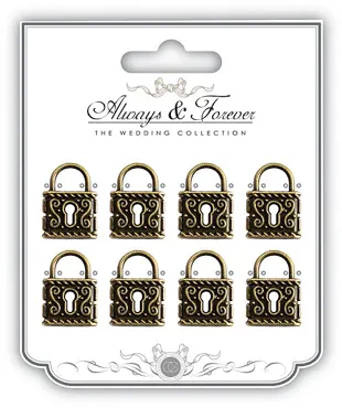 Charms-Vintage Gold Schlösschen