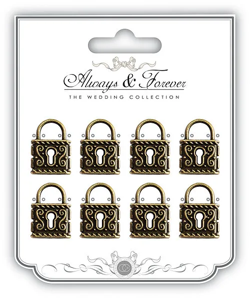Charms-Vintage Gold Schlösschen