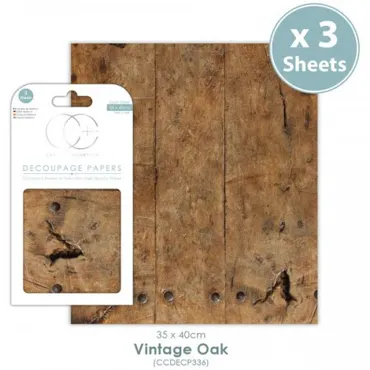 Decoupage Papier-Vintage Oak
