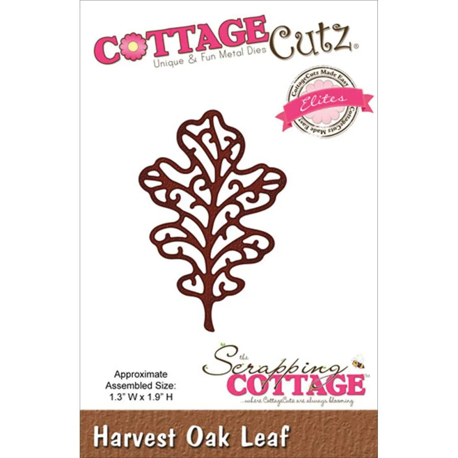 Mini-Stanzschablonen (1Stk) -Harvest Oak Leaf