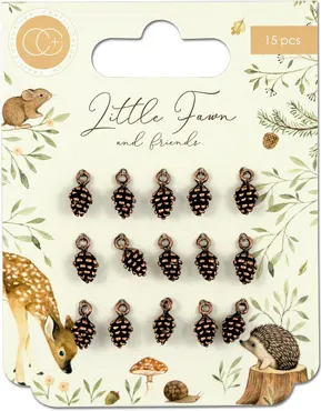 Pine Comb Charms-Little Fawn & Friends