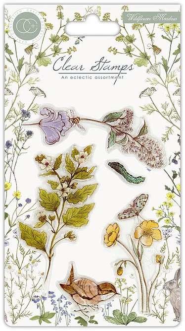 Clear Stempel-Wildflower Meadow-Wild Flowers