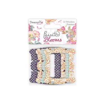 Mini Bilderrahmen Holz - Painted Blooms