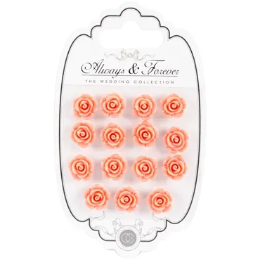 Always & Forever - Resin Flowers - Peach