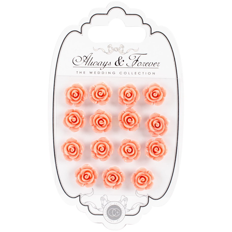 Always & Forever - Resin Flowers - Peach