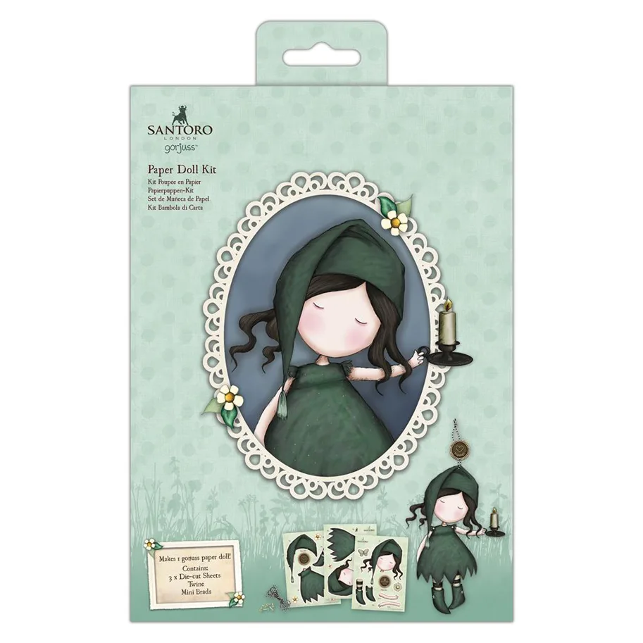 Santoro Gorjuss-Paper Doll Kit-Nightlight