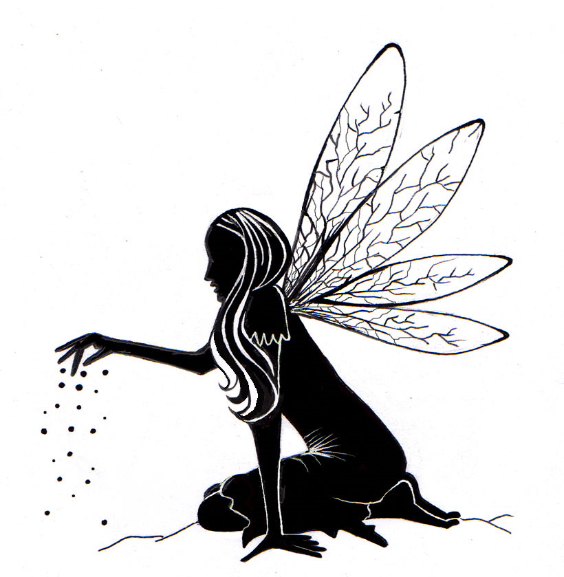 Lavinia Stamps-Fairy Dust Silhouette