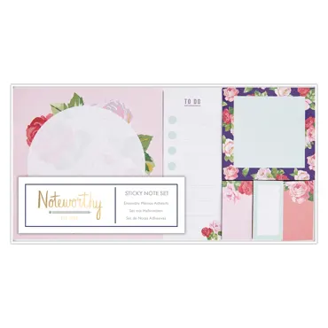 Haftnotizen-Set Graphic Florals