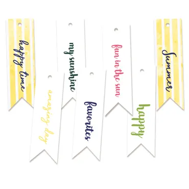 Decoration Tags Let's flamingle 02