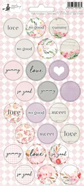 Party sticker sheet Love in Bloom 02