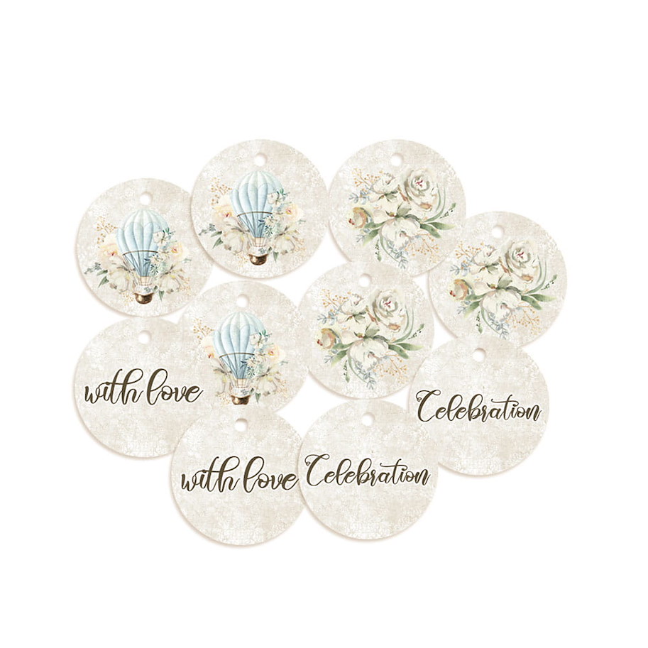 Decorative Tags Truly Yours 04 - 10pcs