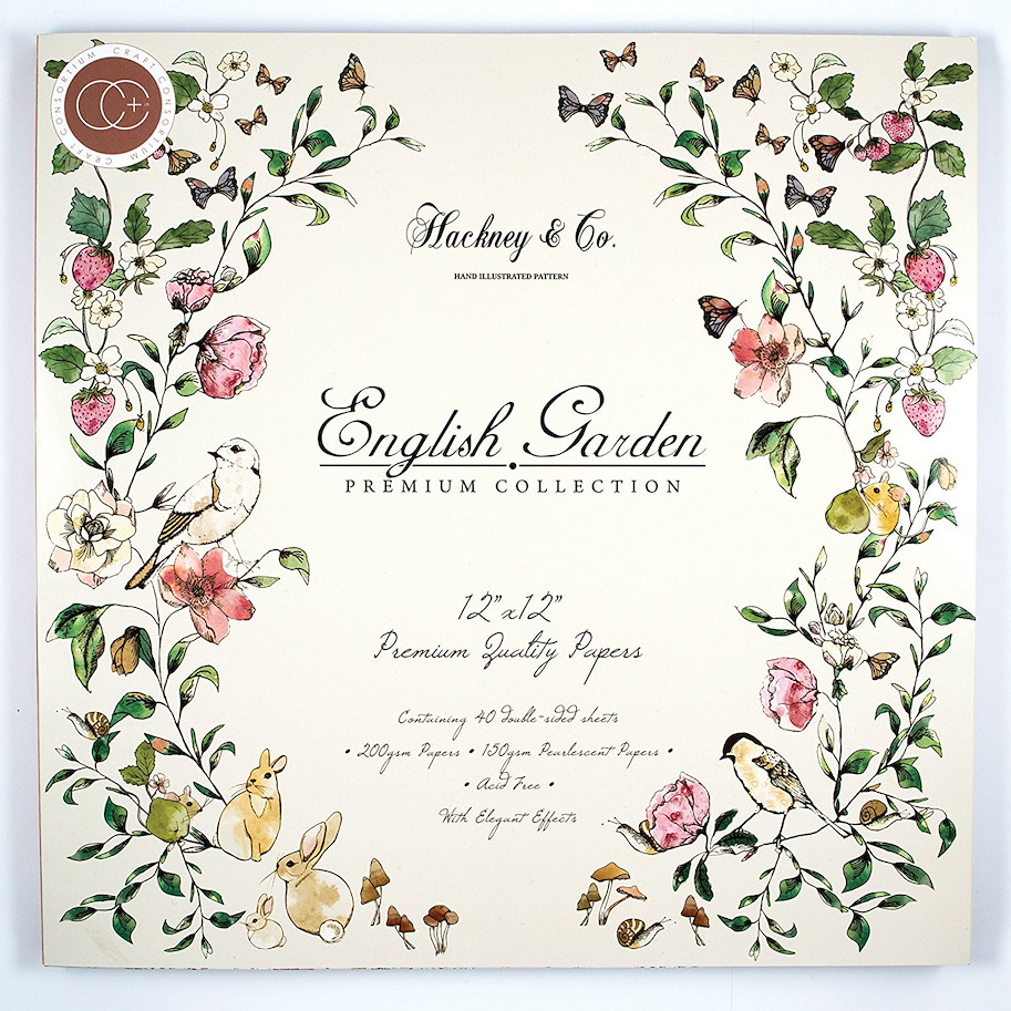 Craft Consortium Double-Sided Paper Pad – English Garden