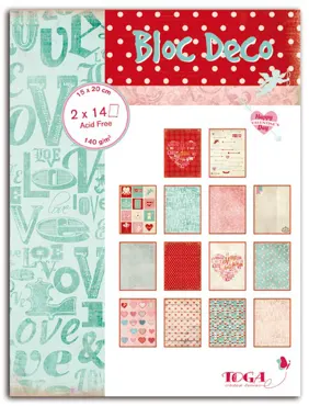 Scrapbooking Papier " A la Folie "