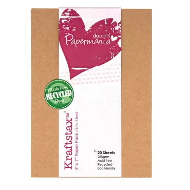 Kraft Papier-5 X 7 KRAFTSTAX (20PK)
