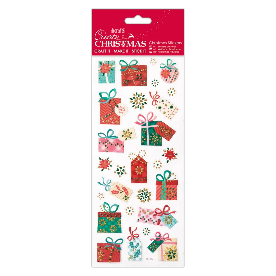 Sticker luxuriös - Weihnachtsgeschenke
