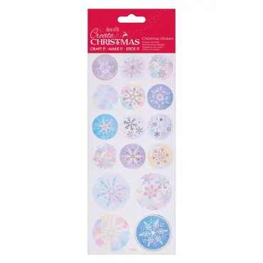 FOIL STICKERS - PASTEL SNOWFLAKES
