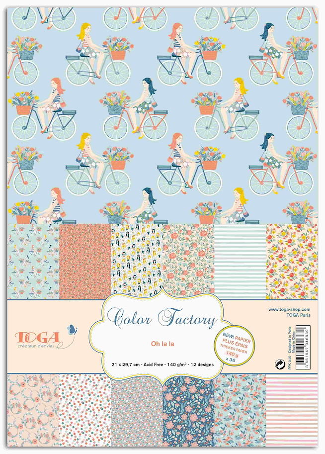 Paper Pack A4 - Oh La La