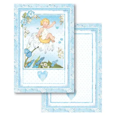 Scrapbooking-Cards Block-Baby Boy
