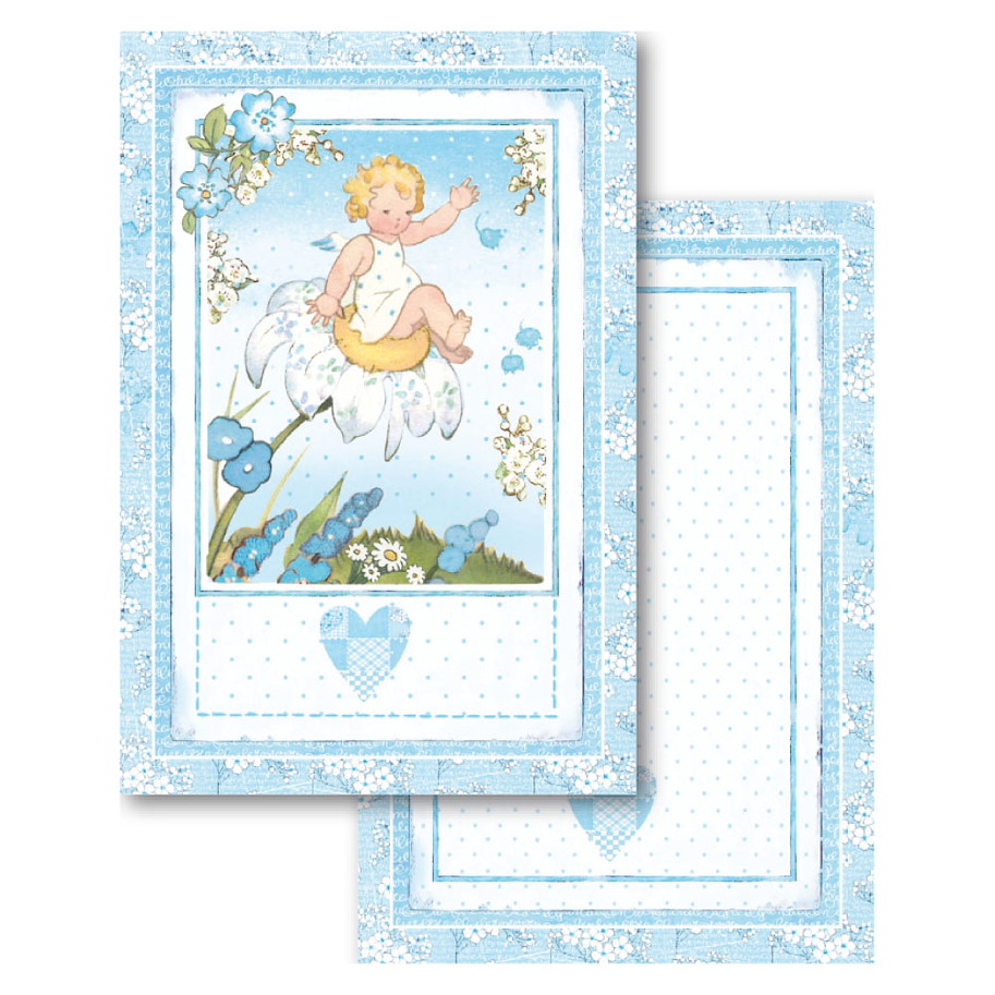 Scrapbooking-Cards Block-Baby Boy
