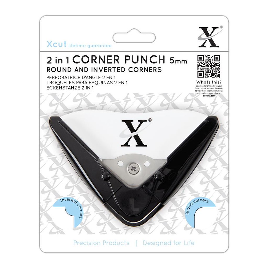 CORNER PUNCH - 2 IN 1 (5MM RADIUS)