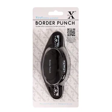 4CM BORDER PUNCH - HEARTS