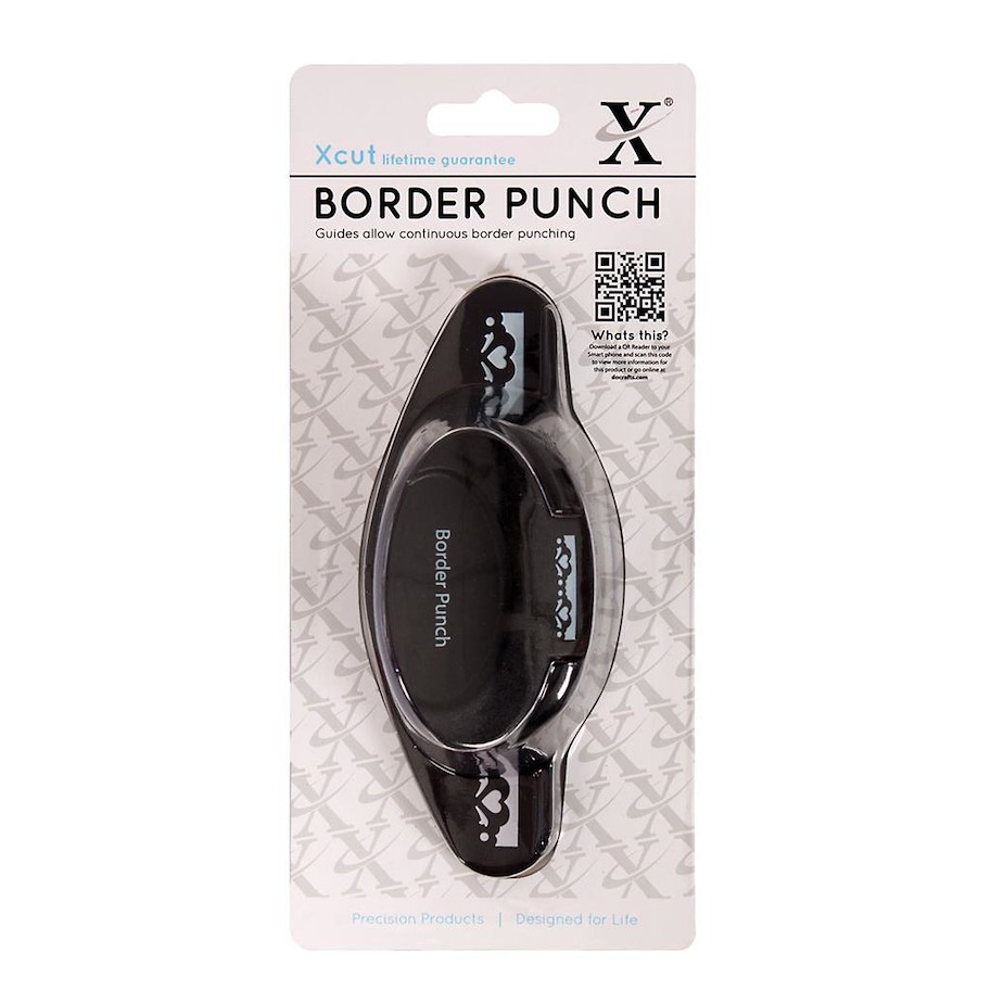4CM BORDER PUNCH - HEARTS