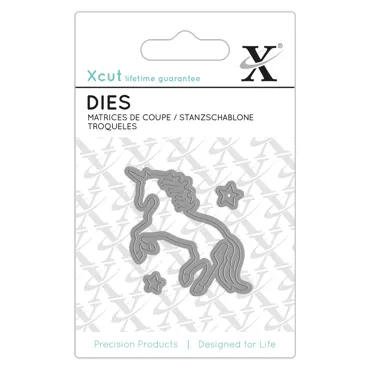 Mini-Stanzschablone - Einhorn