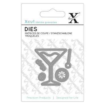 Mini-Stanzschablone - COCKTAIL GLASS