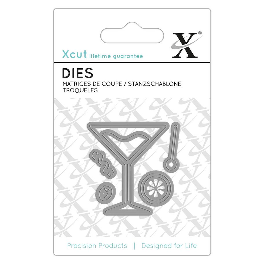 Mini-Stanzschablone - COCKTAIL GLASS