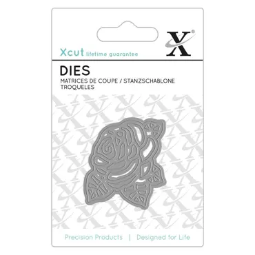 Mini-Stanzschablone (1Stk) -Rose