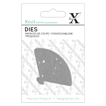 Mini-Stanzschablone (1Stk) - Blumen Fächer